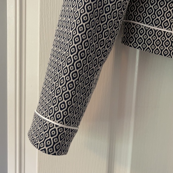 Brooks Brothers Navy Patterned Blazer - Picture 4 of 7